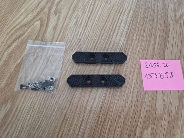Irregular Defense Modular Rail Covers 2x kurz schwarz 