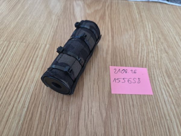 Begadi Schalldämpfer kurz mit Cover Multicam Black 14 CCW