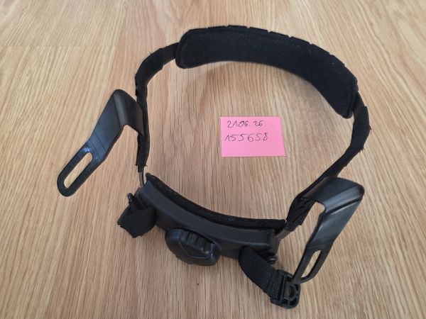 Fast Helm Strap verstellbar schwarz