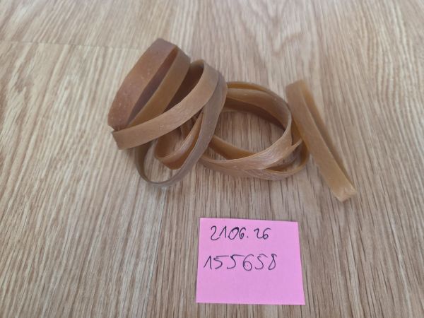 9x tan Gummibänder