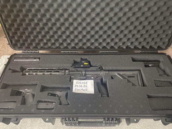 Airsoft-Komplettset : HK416 , Glock 19, Glock 42 und Zubehörpaket (NEU)