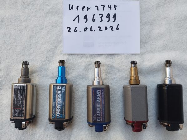 Motor Konvolut mit 5 Motoren