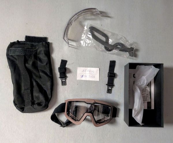 Begadi CP1 Schutzbrille – Set mit 2 Gläsern + Zubehör