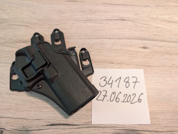 Blackhawk! CQC Holster Glock 17 Glock 22 Pistole rechts auf Molleplattform