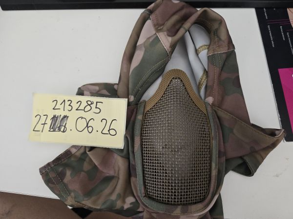 Sturmhaube Schutz Maske Gitter