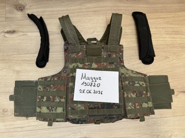 MFH Plattenträger Flecktarn