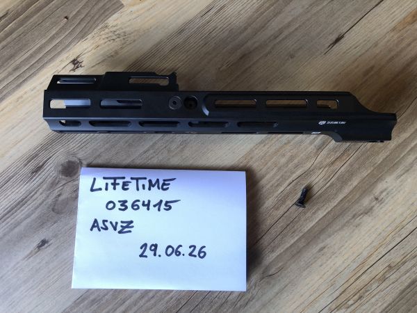 PTS Kinetic Scar MREX MK2 4.25 inch MLOK Rail black