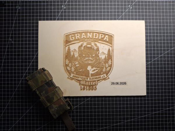 Schnellzieh-Magazintasche MP7 MP5 P8 USP (5farb-flecktarn)