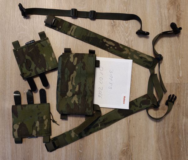 MJ6 Gear Chest RIG Set Multicam Tropic