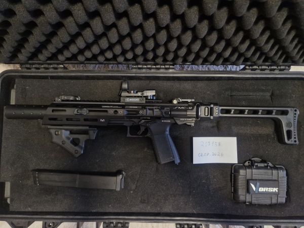 G&G SMC9 Pistol Carbine Full Kit GBB