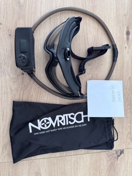 Novritsch Schutzbrille mit Lüfter