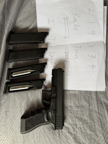 GHK Steel Glock 17 gen3 mit Samoon Verbesserte Version