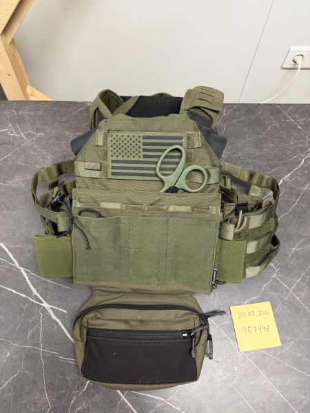 IDOGEAR JPC 2.0 Plate Carrier Ranger Green – Set mit Zubehör & Dummyplatten