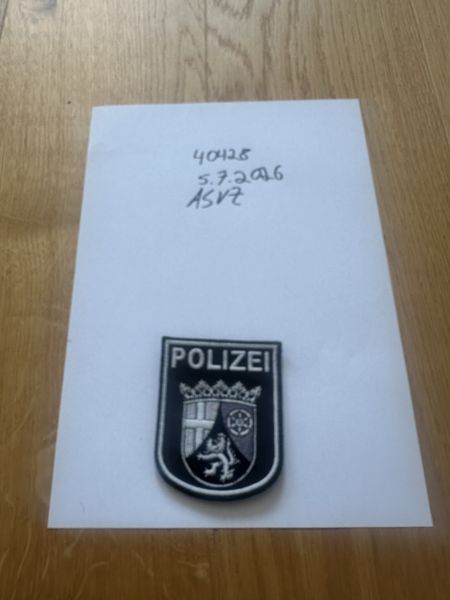 Original Polizei Patch 