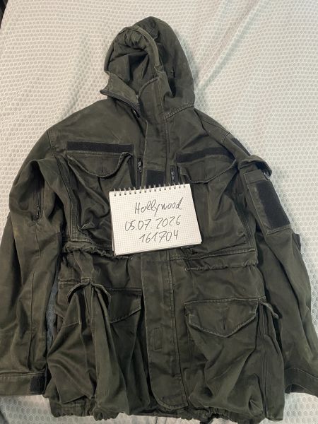 LEO KÖHLER - EINSATZKAMPFJACKE KSK SMOCK NACH BW TL  Unikat Schwarz Gr. M