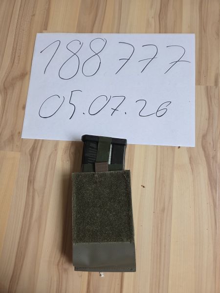 Zentauron Klettmagazintasche einfach G36 Grau