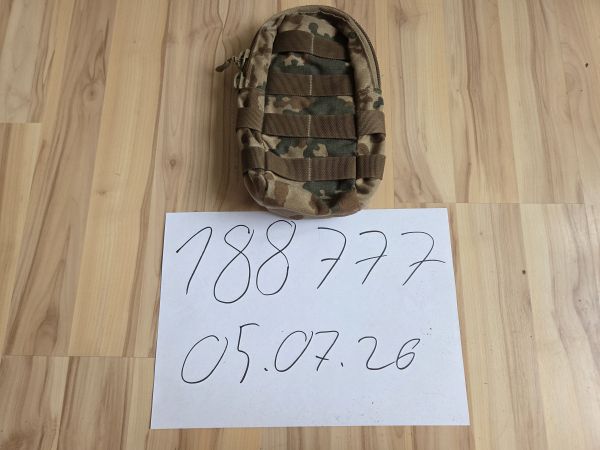 Lindnerhof Taktik Mehrzwecktasche schmal PA109 Original Bundeswehr 3 Farb Flecktarn