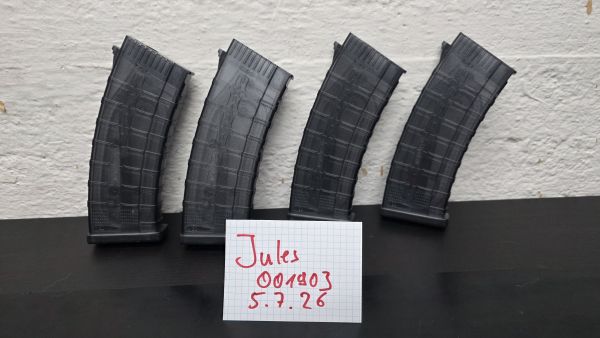 G&G RK74 Midcaps 115rds transparent