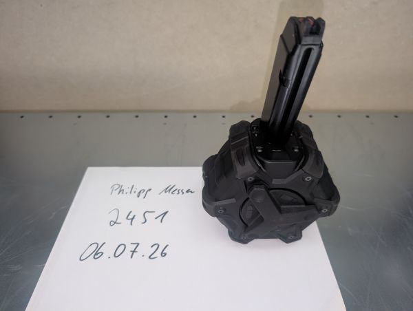 AW Custom GBB / HPA Trommelmagazin (Drum Mag) – Dual-Use für Glock / AAP-01