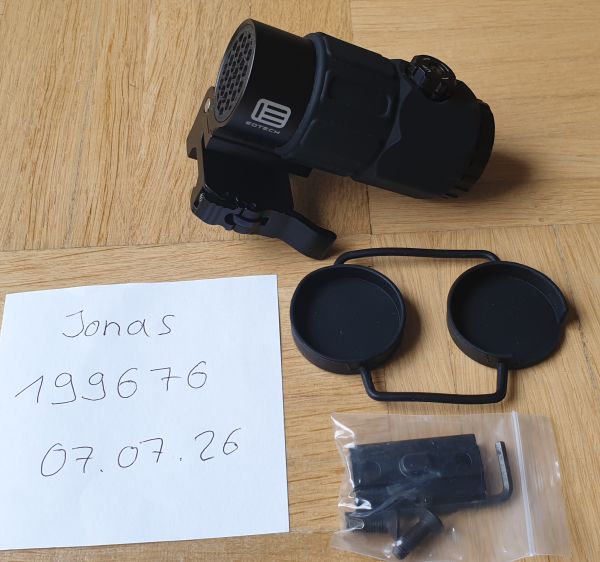 Hochwertiger Specprecision Eotech G45 5x Magnifier Klon + Killflash + QD Mount
