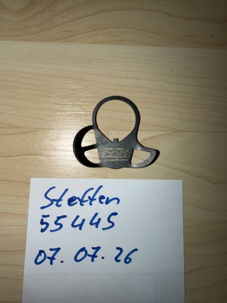 C.Q.D. SLING MOUNT MK 18 MK18 AR15 M4 CQD MOUNT mit MARKINGS