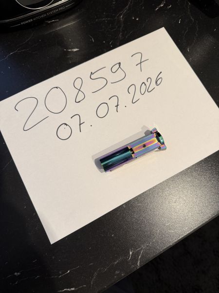 CowCow CNC Aluminium BlowBack Unit (BBU) – Rainbow – für AAP-01