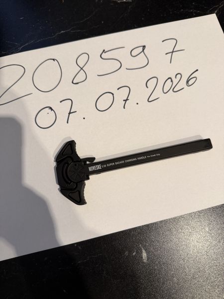 Double Eagle Noveske Super Badass Charging Handle – für N4 MWS GBB – Neuwertig