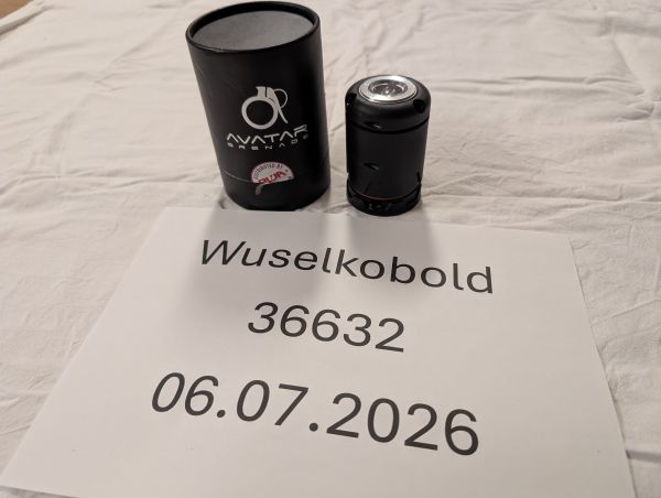 Avatar Grenade MK1 Standard – dicht, funktioniert, wenig benutzt