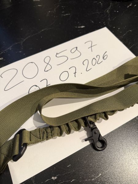 One-Point Sling – OD Green – mit elastischem Bungee-Abschnitt