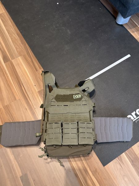 Templars Gear Plattenträger Steingrau Oliv