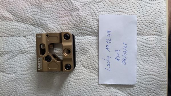PTS Unity Tactical FAST Mount in DE