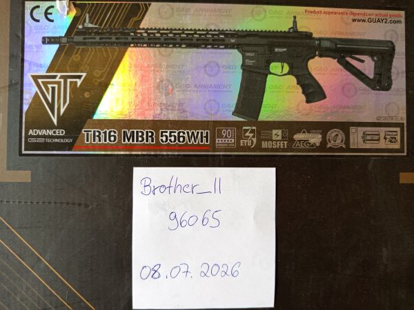 G&G TR16 MBR 556WH G2H E.T.U. S-AEG Black