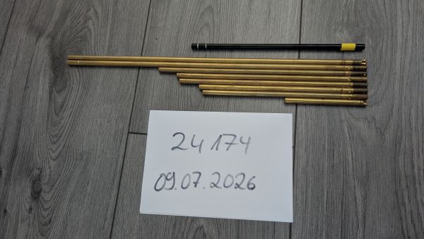 Verschiedene Läufe Messing