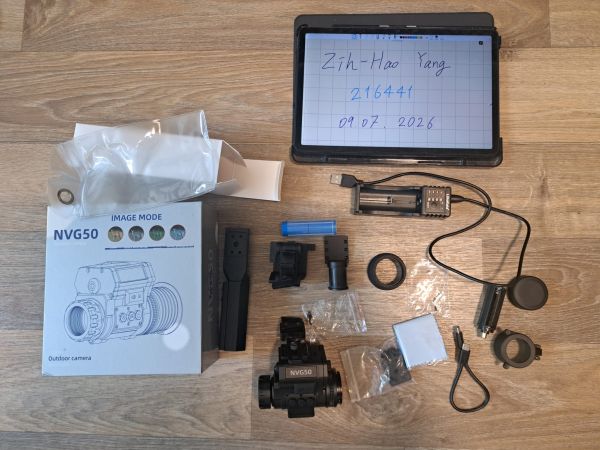 NVG50 Komplettset | Bridge Adapter | 64GB | Schutzlinse