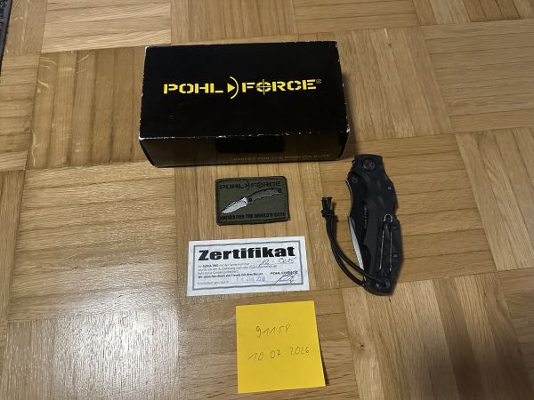 Pohl Force H3 Alpha Two 1022 2013 mit Zertifikat