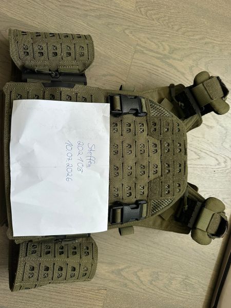 ASPC 1.2 Plate Carrier - OD Green