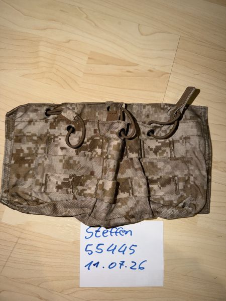 MAYFLOWER VELOCITY SYSTEMS TRIPLE MAG POUCH MAGAZINTASCHE AR 10 AR10 SR25 SR 25 HK 417 HK417 G28 G27 AOR1 AOR 1 NAVY SEAL NEU