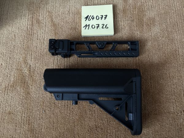 Maple Leaf Folding Skeleton Stock Tube RIS Picatinny M1913 Klappschaft