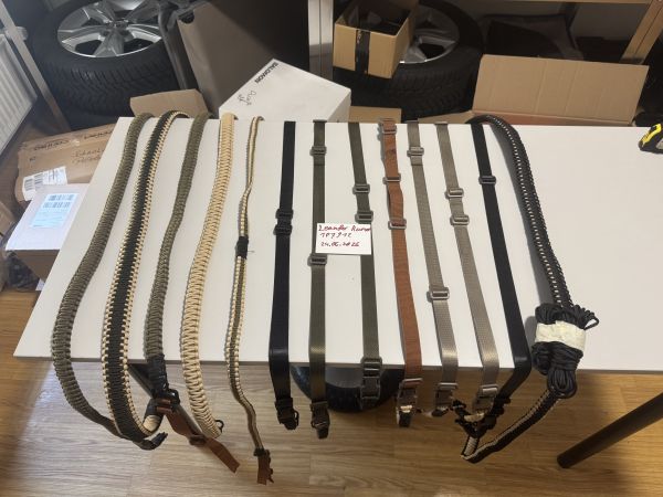 Verschiedene DIY Paracod Riemen 