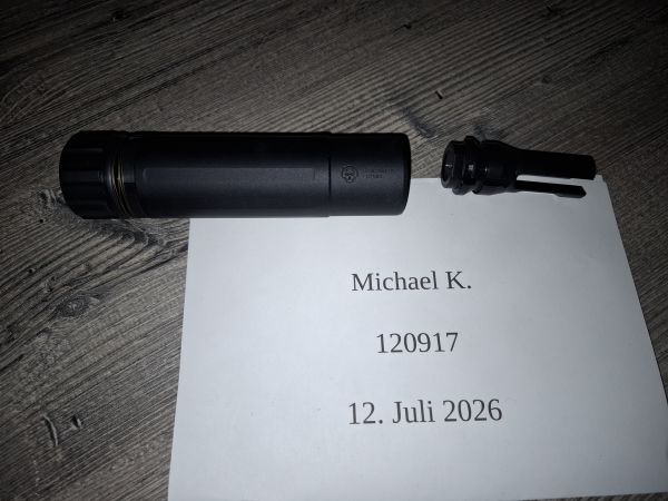 PTS Dead Air Sandman-K Mock Suppressor BLK
