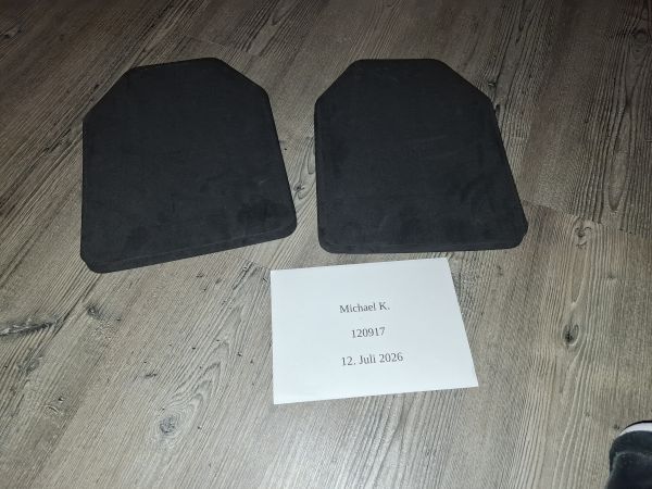 SAPI Platten von Ziptac, Schaumstoff
