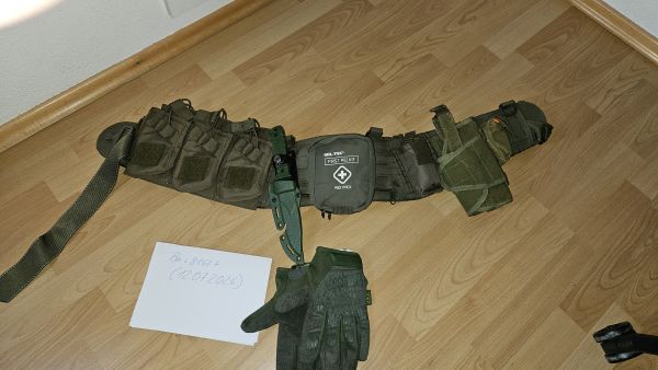 PT4 Tactical Belt + zusatz