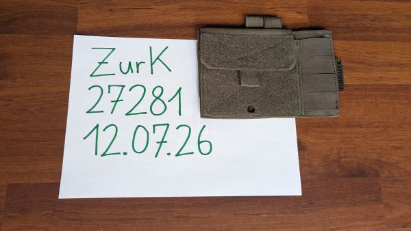 Claw Gear Admin Chest Panel Core, Ranger Green