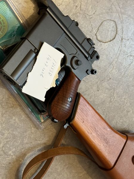 KWC Mauser C96 /M712 CO2 Blowback im Sammlerzustand