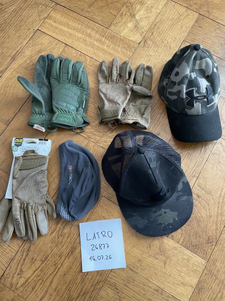 Mechanix Handschuhe, Cape, Mütze