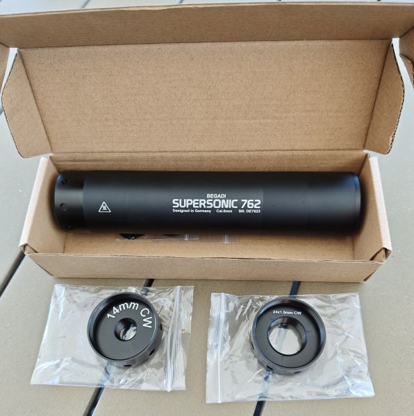 Schalldämper 762 Supersonic 45x206mm