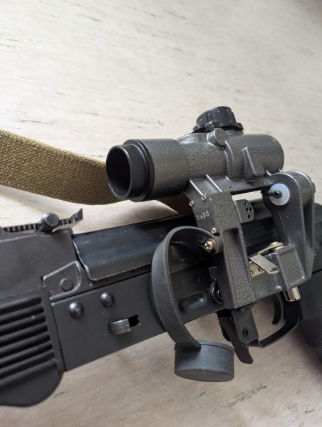 Kobra PKA Reddot Rotpunkt Visier AK mit QD Seitenmontage Klemme