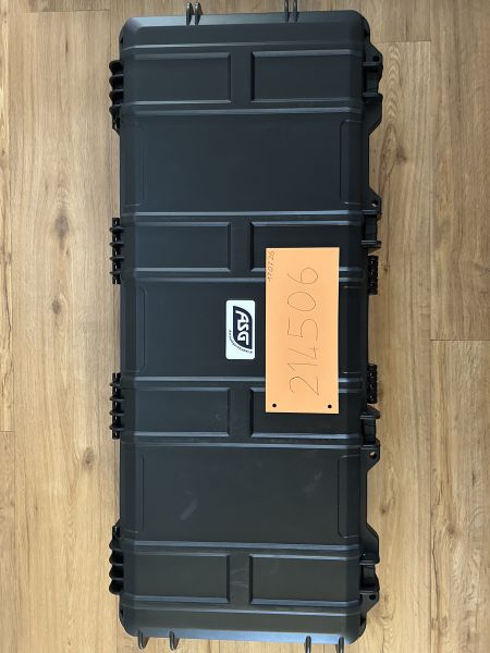 ASG Large Hard Case Waffenkoffer / Trolley 98 x 43 x 18 cm PnP-Schaumstoff schwarz