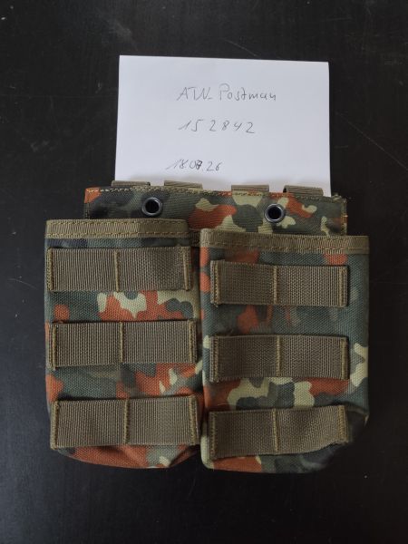 Double Magazintasche Flecktarn