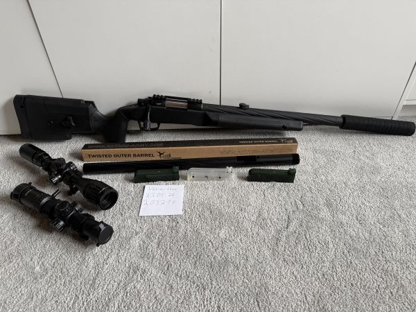 SSG10 A2 mit Tuningteilen AAC TTI Flamingo TDC short Tausch SMR28
